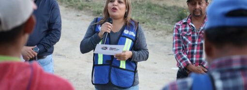 Lupita Ramírez Plaza anunció la construcción de la segunda etapa de rampa en la comunidad de San Pedro el Viejo