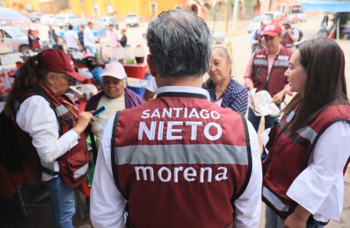 Abastecimiento de agua, salud y seguridad prioridad para Santiago Nieto Castillo.