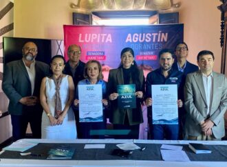 Firman Lupita Murguía y Agustín Dorantes “Agenda Azul” para garantizar agua para todas y todos.