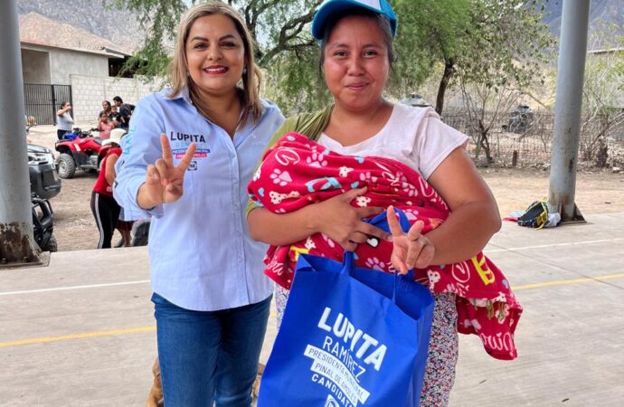 La candidata del Partido Acción Nacional (PAN) a la Presidencia Municipal de Pinal de Amoles.