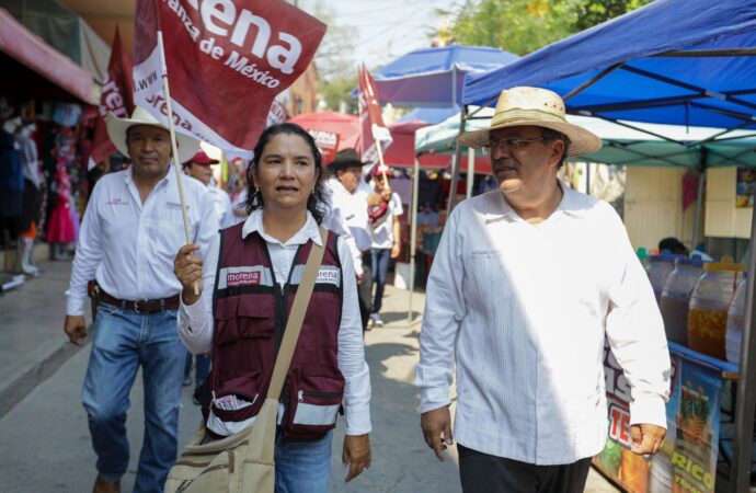 Morena dejara de ser esperanza para convertirse en acciones concretas para la Sierra: Blanca Benítez.