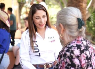 “Agradezco a las y los ciudadanos del Distrito 1 por abrirme la puerta de su hogar, pero sobretodo, por abrirme las puertas de su corazón”, expresa Lucy Quintanar, candidata a la diputación federal por el Distrito 1.