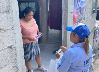 Las y los vecinos de los barrios de Pinal Apoyan Continuidad de Lupita Ramírez para la Presidencia de Pinal de Amoles.