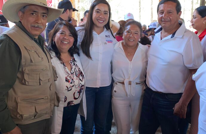 Ale Carlota, garantizará apoyos sociales desde el Congreso local.